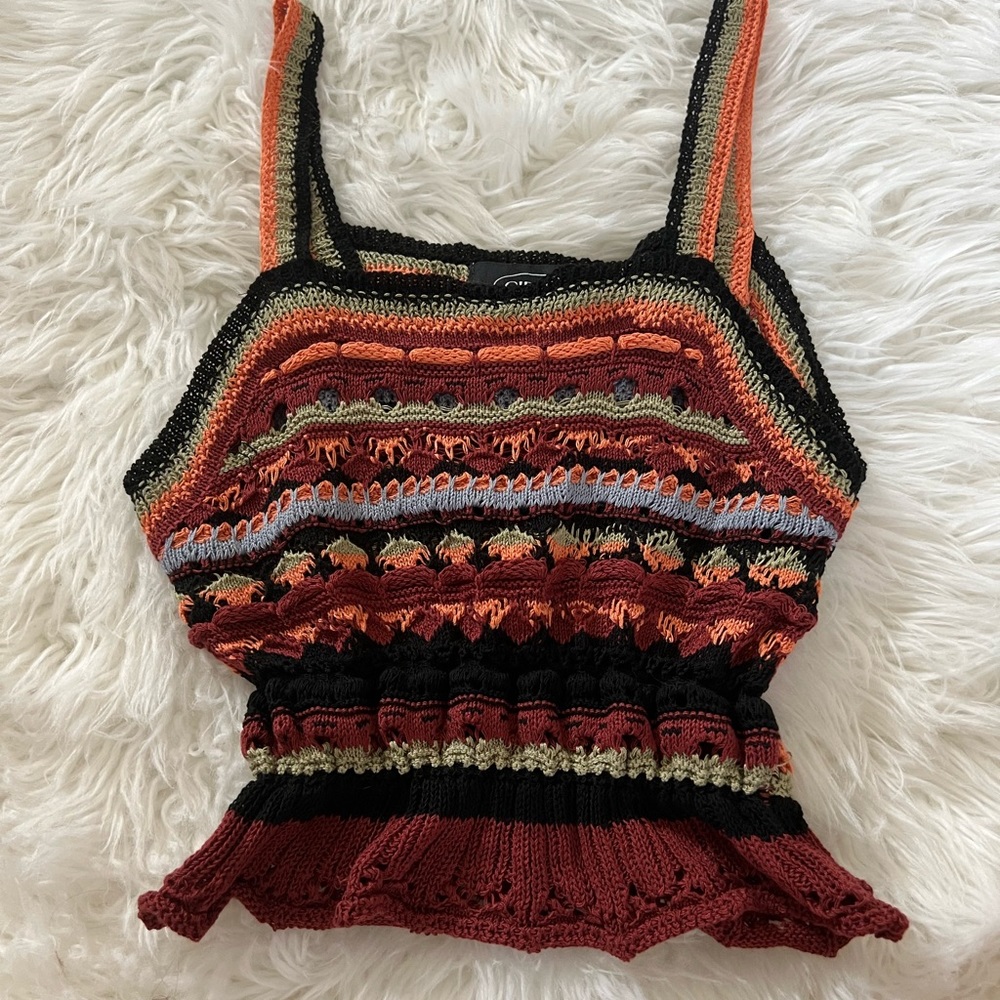 Cider super cute, NWOT sweat tank or vest size Small